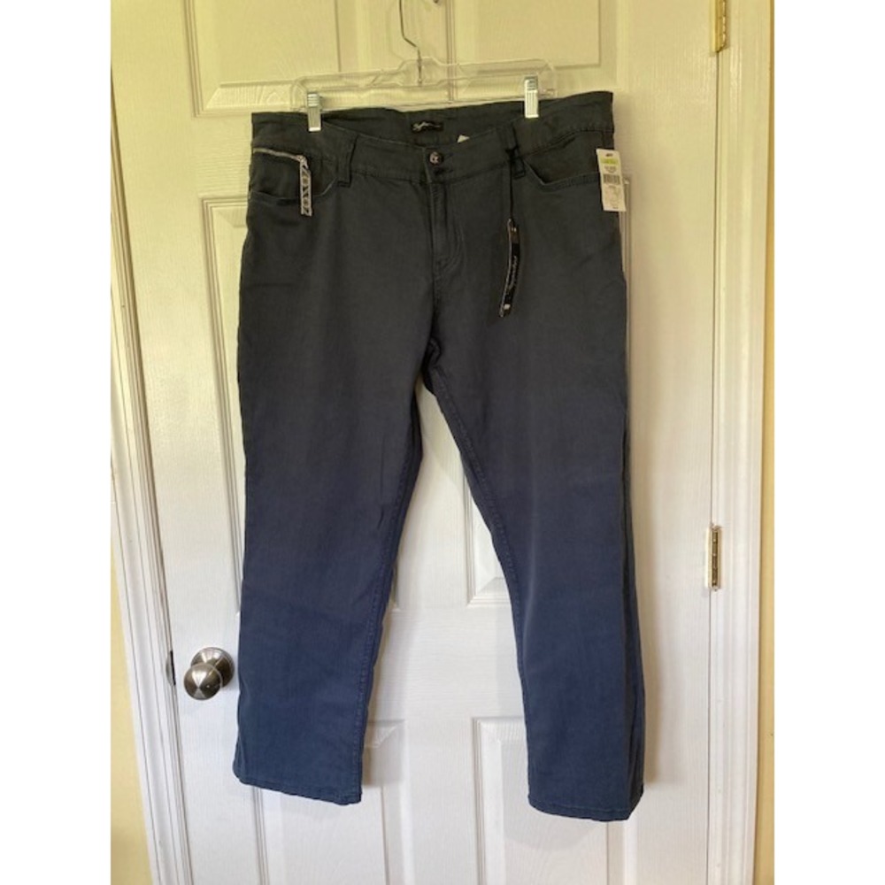 Supplies Unionbay Navy Twill Pants 18W Stretch New 29" Inseam Classic Style